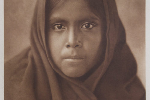 Qahatika Girl – North American Indian – Edward S. Curtis (1907)