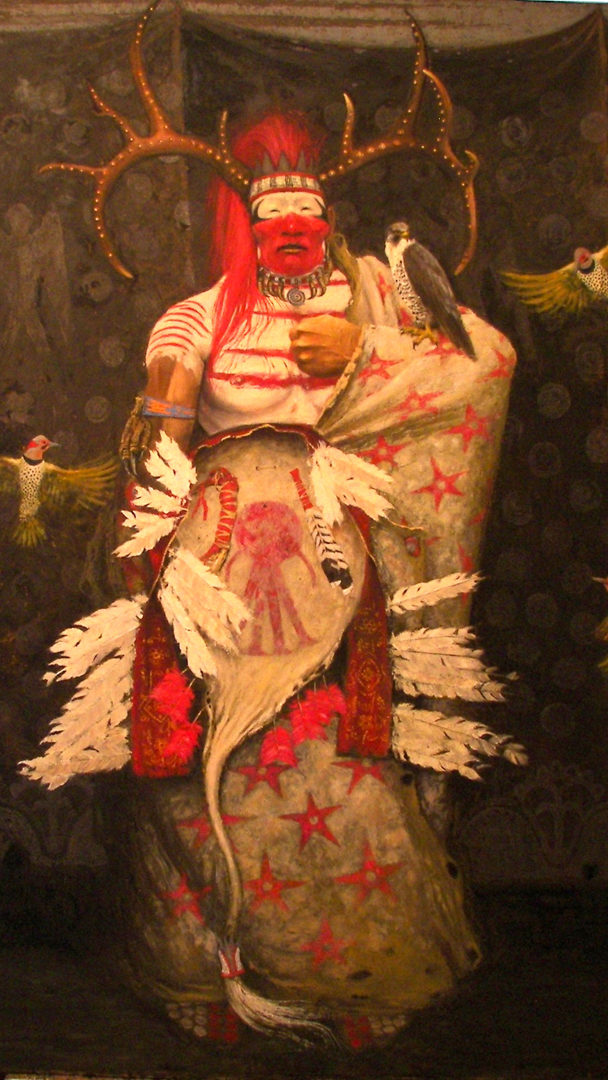Tuszaloosa Black Warrior – Greg Singley – Oil on Canvas