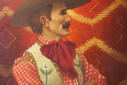 Tex Cooper – Greg Singley – Oil on canvas